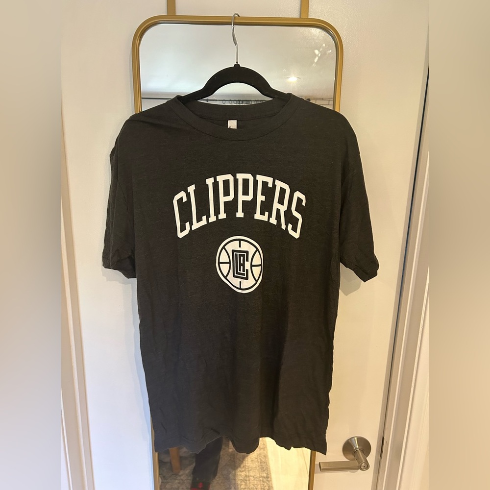 American Apparel Los Angeles Clippers Grey T-Shirt NBA New Men's Large